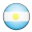 Flag Of Argentina Icon 32x32 png